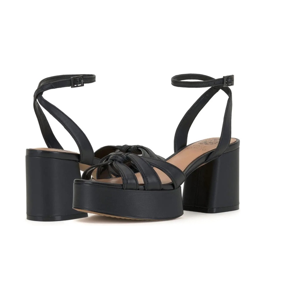 Vince Camuto Black Platform Heels